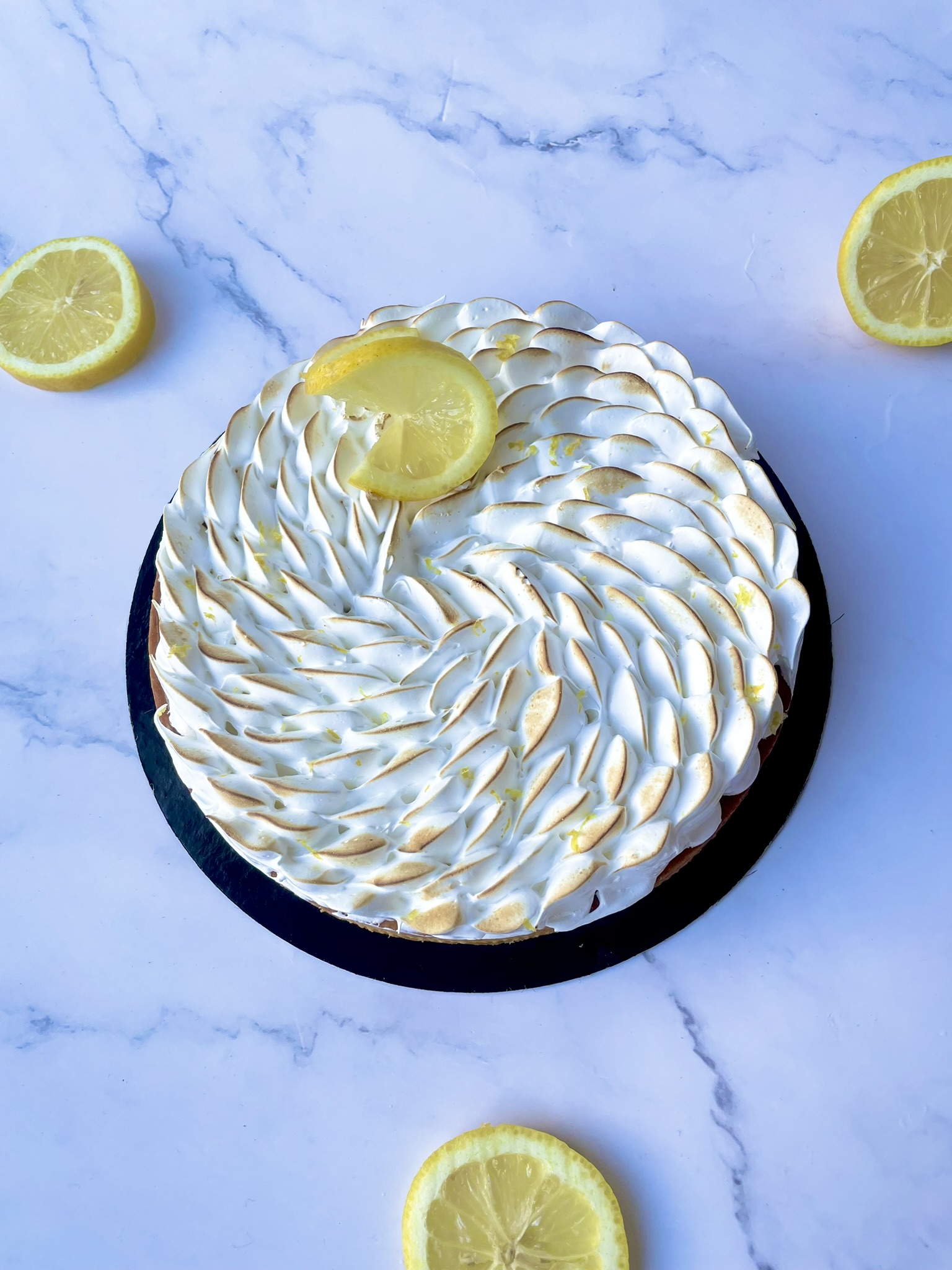 Tarte citron (4,80€ la part)